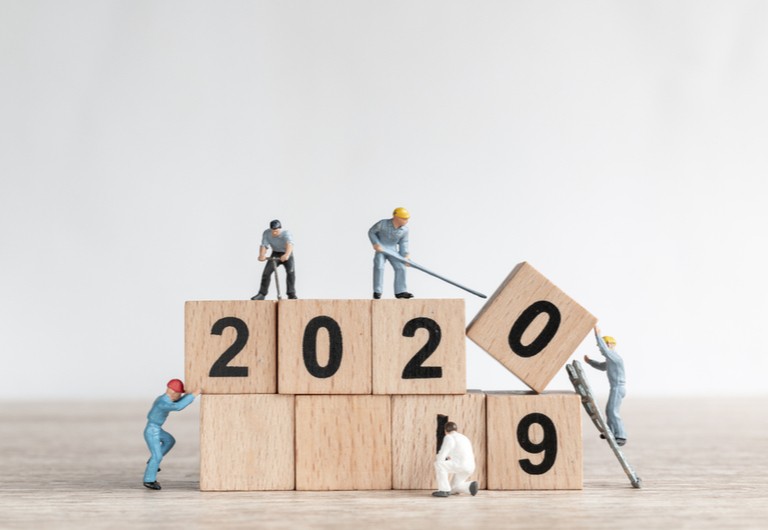 Describe 2020 with one word