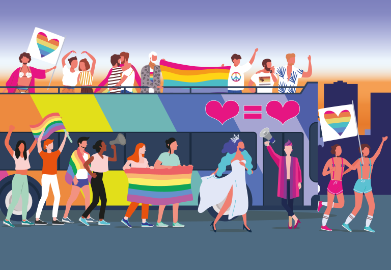 ? VROLIJKE PRIDEMAAND ??