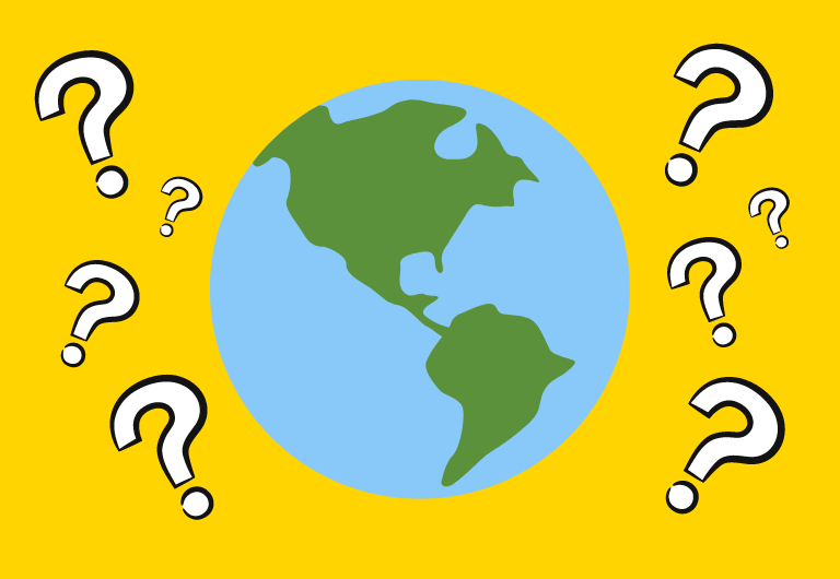 地球上的哪裡？🗺